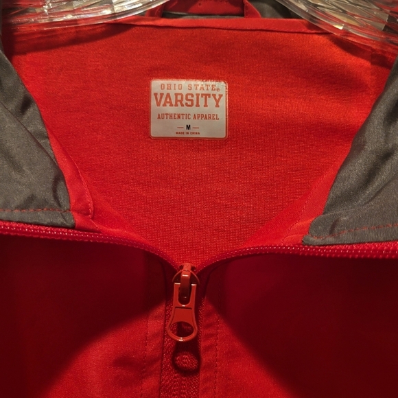 Ohio State Varsity Authentic Quarter Zip Lightweight Jacket Size Medium - Picture 5 of 6